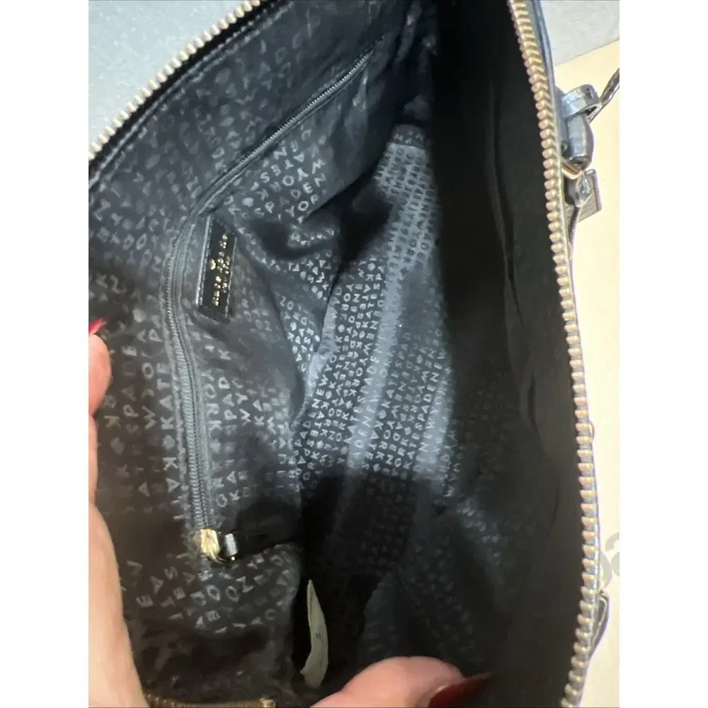 Kate Spade New York Wellesley Rachelle Leather Satchel/Crossbody Black/Black